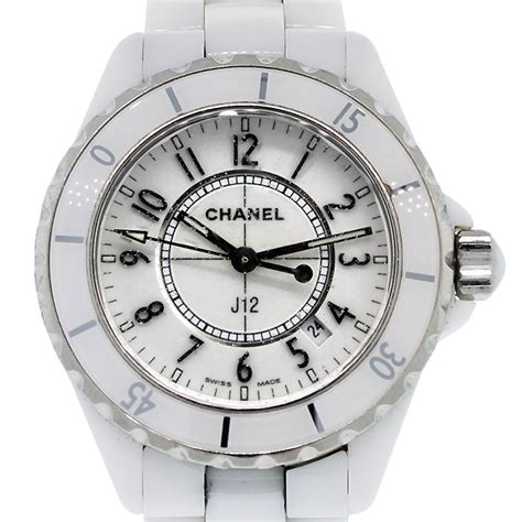 chanel quartz ladies watch|chanel j 12 white.